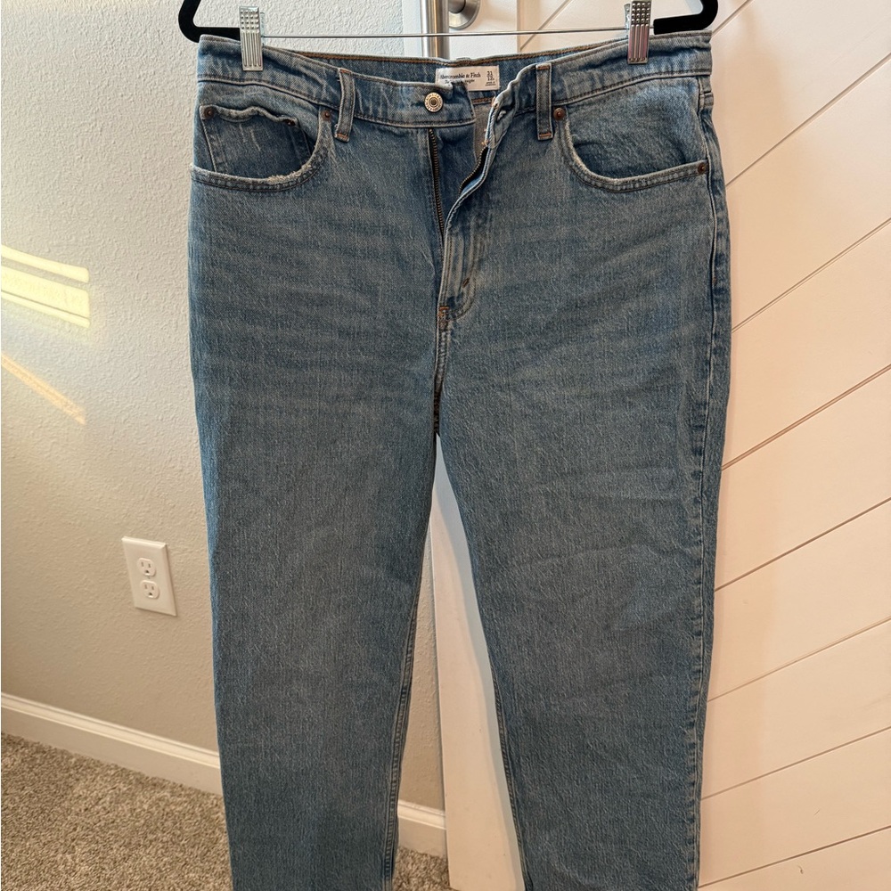 Abercrombie & Fitch Light Blue Straight Jeans